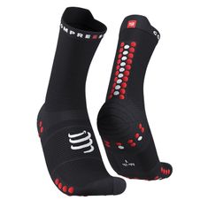 Compressport Pro Racing Socks v4.0 Run High - Black/Red