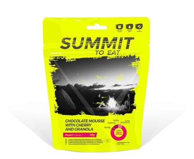 Summit To Eat - Шоколадний мус з гранолою та вишнею