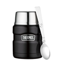 Termoska Thermos Style na jedlo 470ml - matná čierna